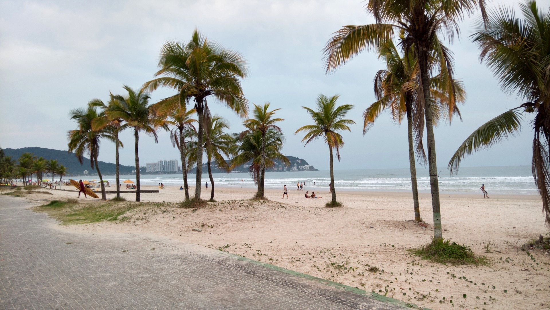 Vista do bairro Enseada, Guarujá